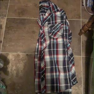 Long sleeve dress flannel